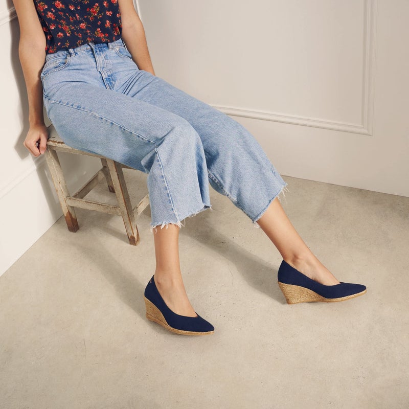 VISCATA Roses - Navy EU39 - Image 2